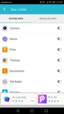 App Locker android App screenshot 2